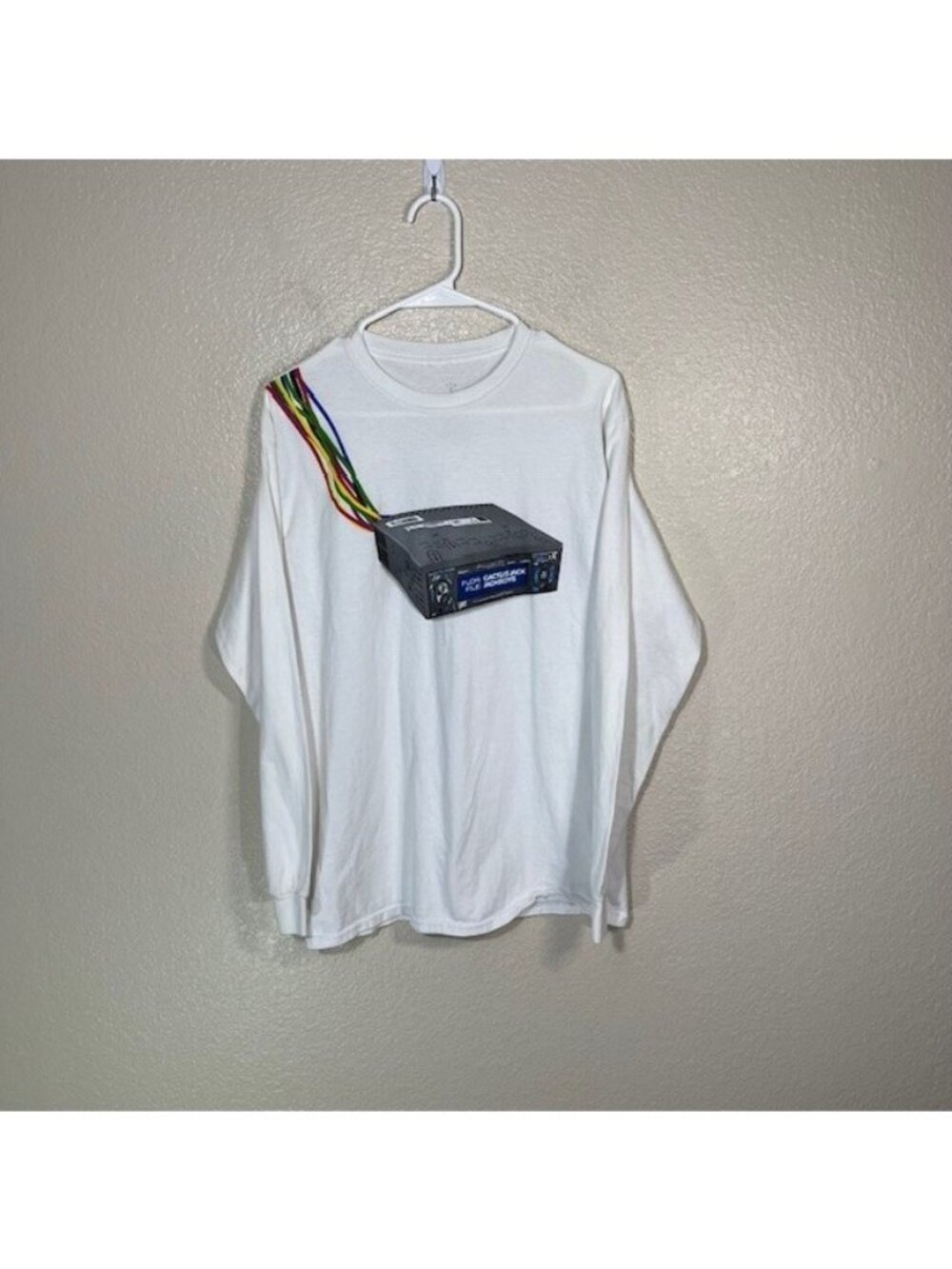 Travis Scott JACKBOYS Cord Cutters Cactus Jack Long Sleeve T Shirt Mens Small